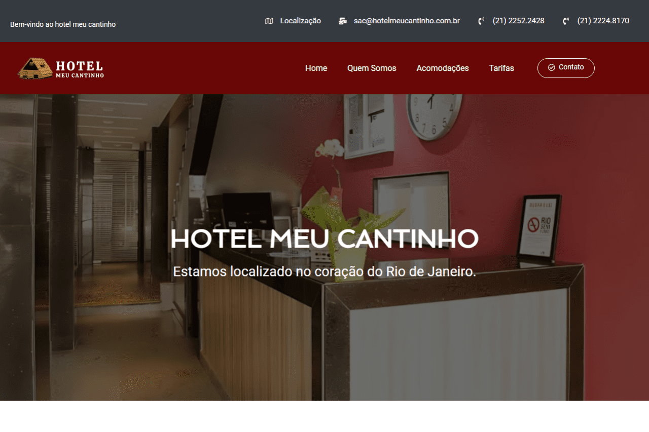 Suíte Aconchegante - Hotel Meu Cantinho