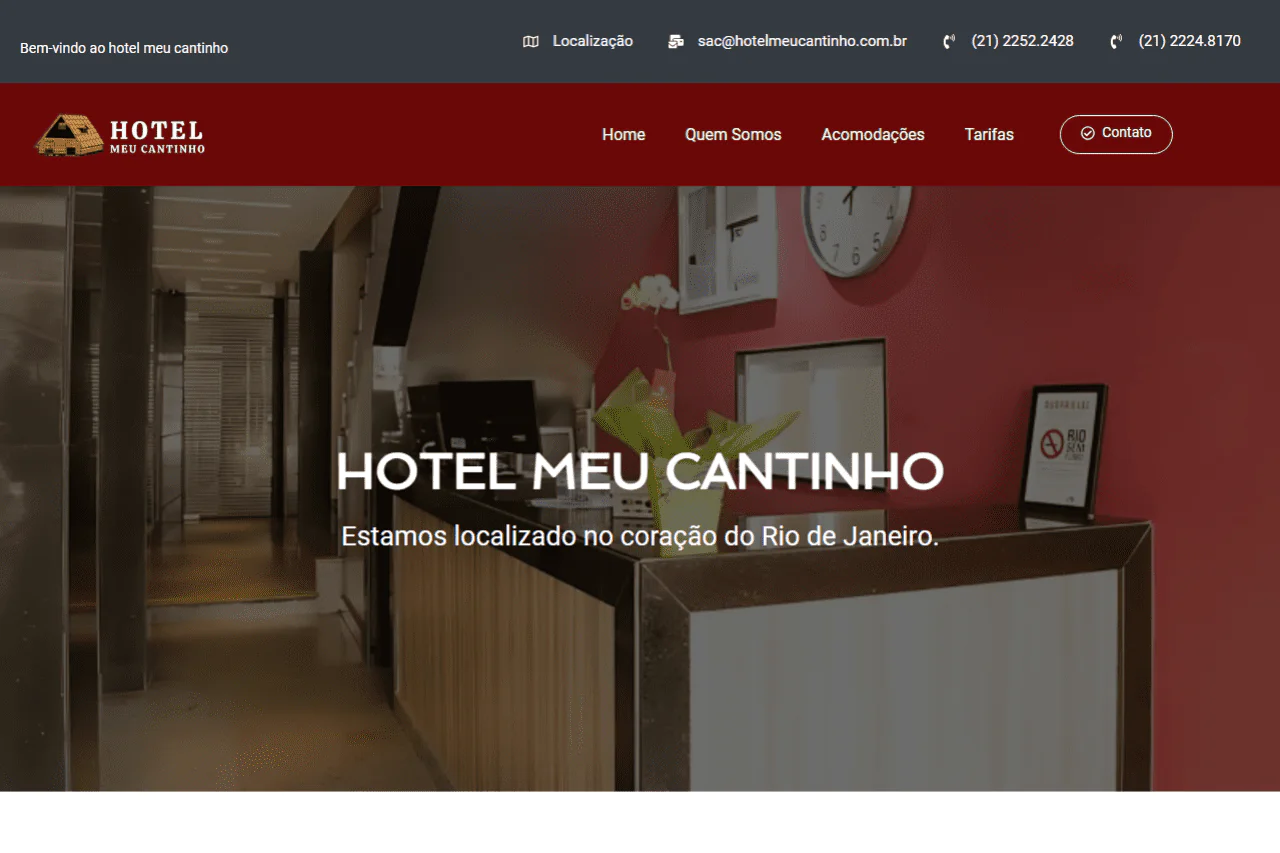 Suíte Aconchegante - Hotel Meu Cantinho
